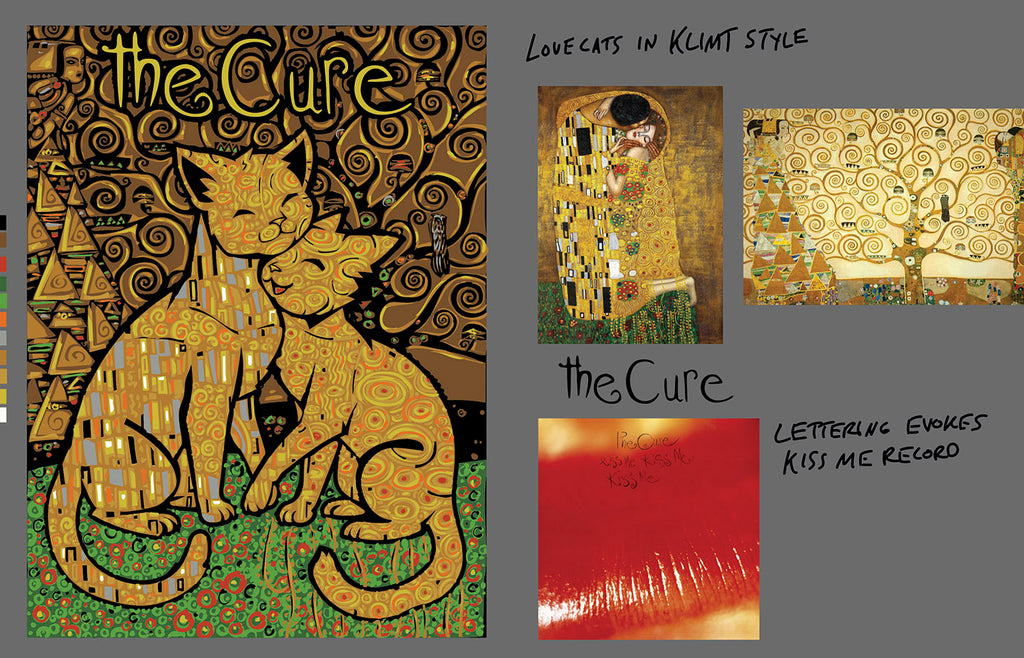 The Cure - Klimt Lovecats
