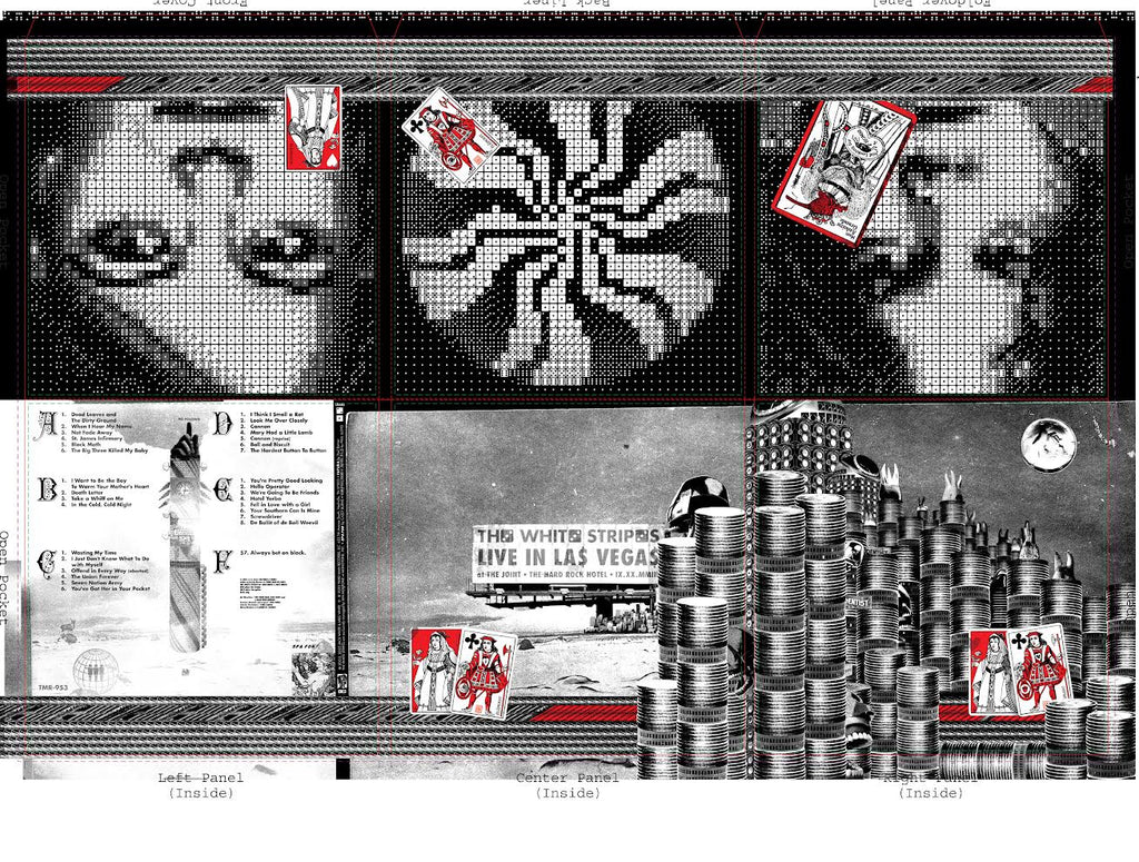 RED - Meg White to 55 - Dice portrait