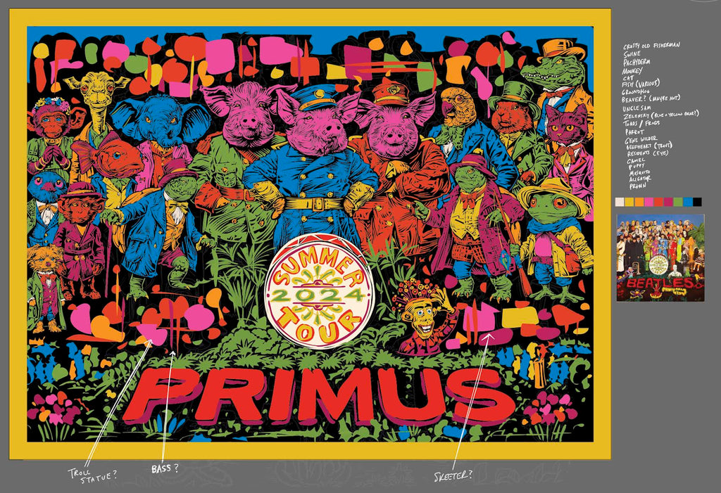 PRIMUS - Tour Poster 2024