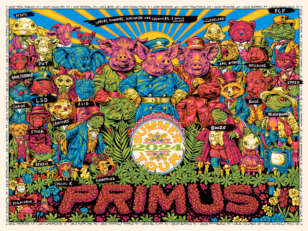 PRIMUS - Tour Poster 2024
