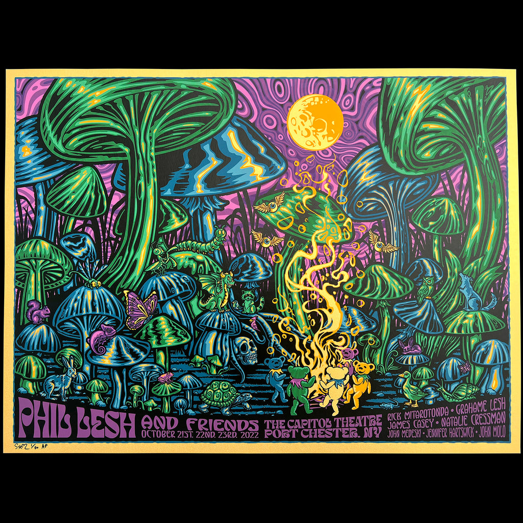 Grateful Dead Phil Lesh Todd Slater poster dancing bears