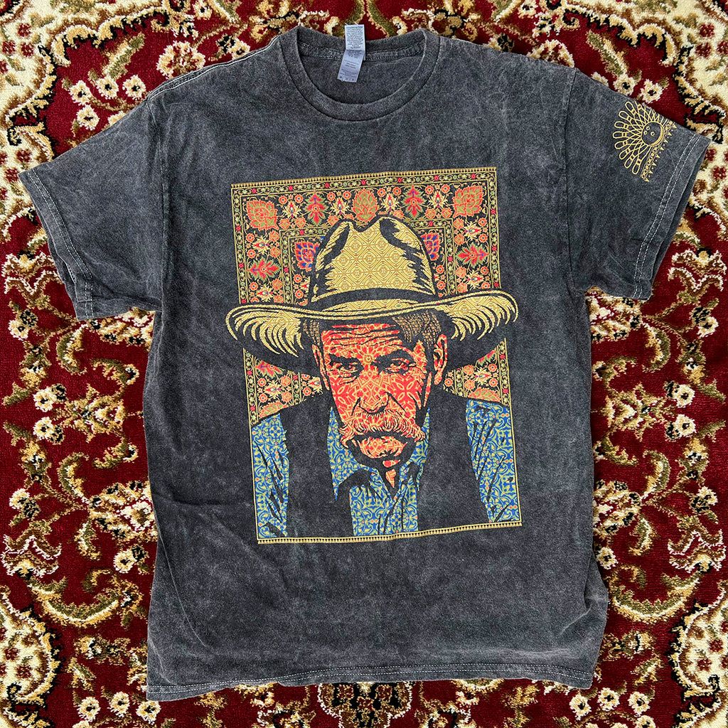 Big Lebowski Sam Elliot The Stranger Todd Slater t-shirt mineral wash