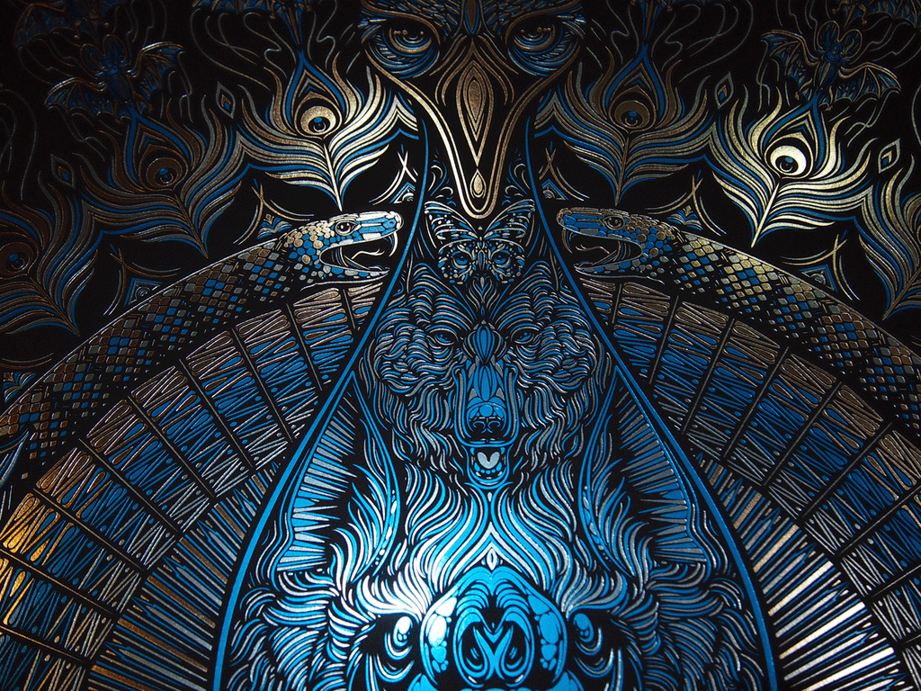 Strange Attraction 4 - sapphire blue