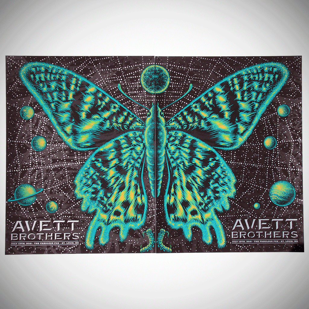 Avett Brothers - set of 2 prints