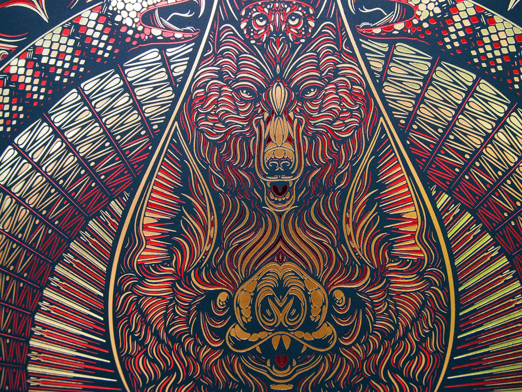 Strange Attraction 4 - crimson red