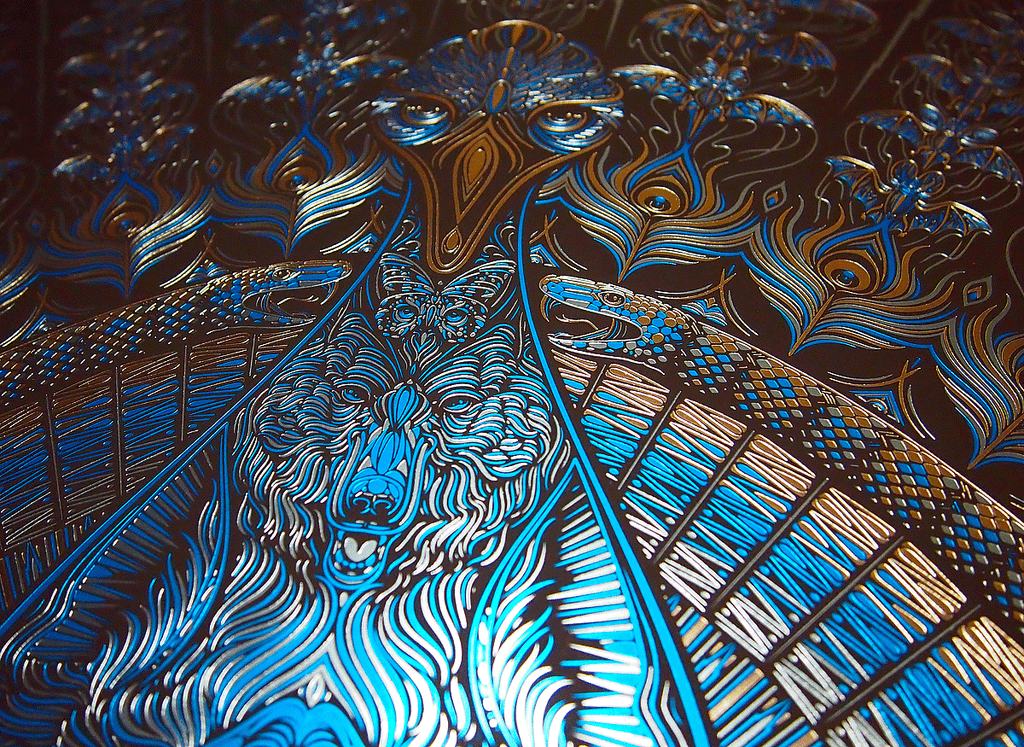 Strange Attraction 4 - sapphire blue
