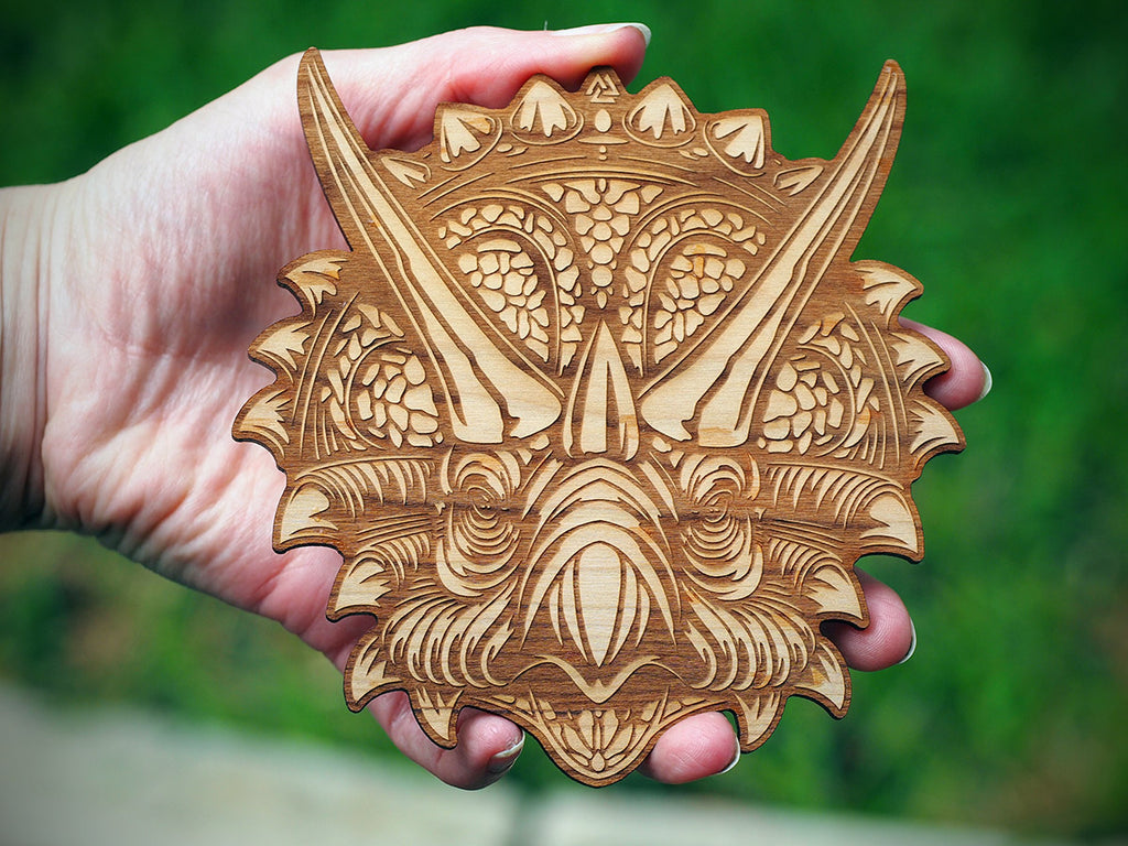 Sticker set - Ghost bee, Chameleon and Bison