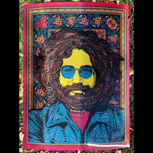 Lenticular to 9 - Ramble on Rose - Standing on the Moon - Jerry Garcia