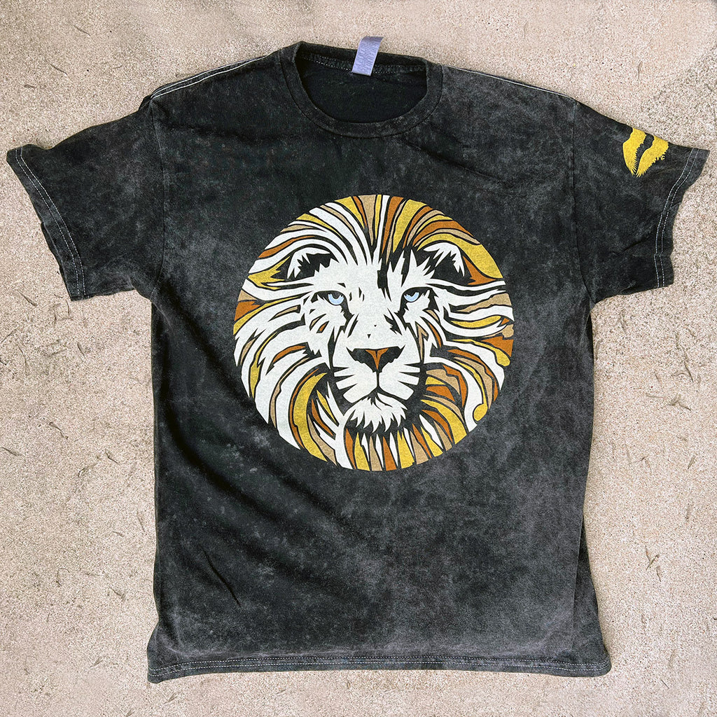 lion Todd Slater t-shirt mineral wash